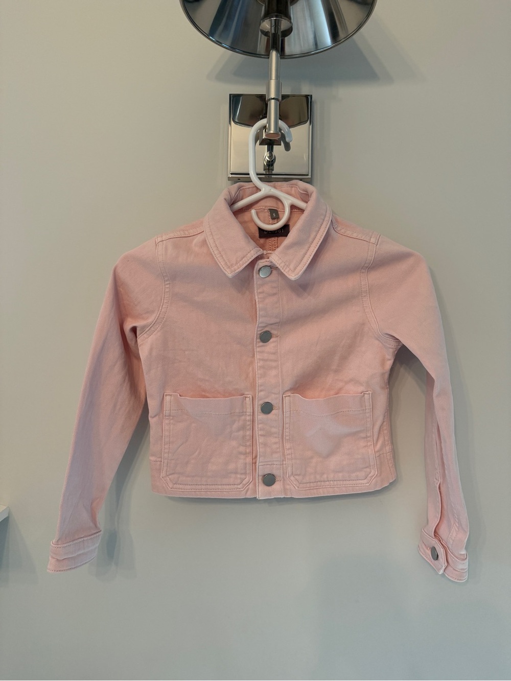 DL1961 Light Pink Kids Jean Jacket